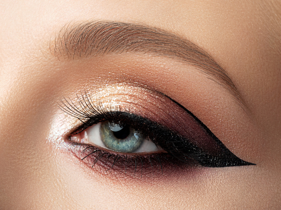 Creative Eye Makeup of Woman 